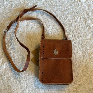 NWT leather crossbody